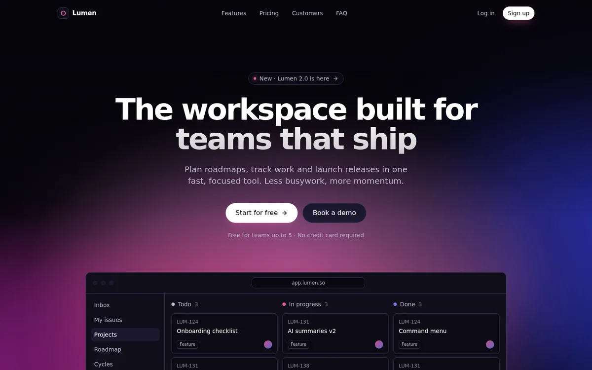Lumen Aurora preview